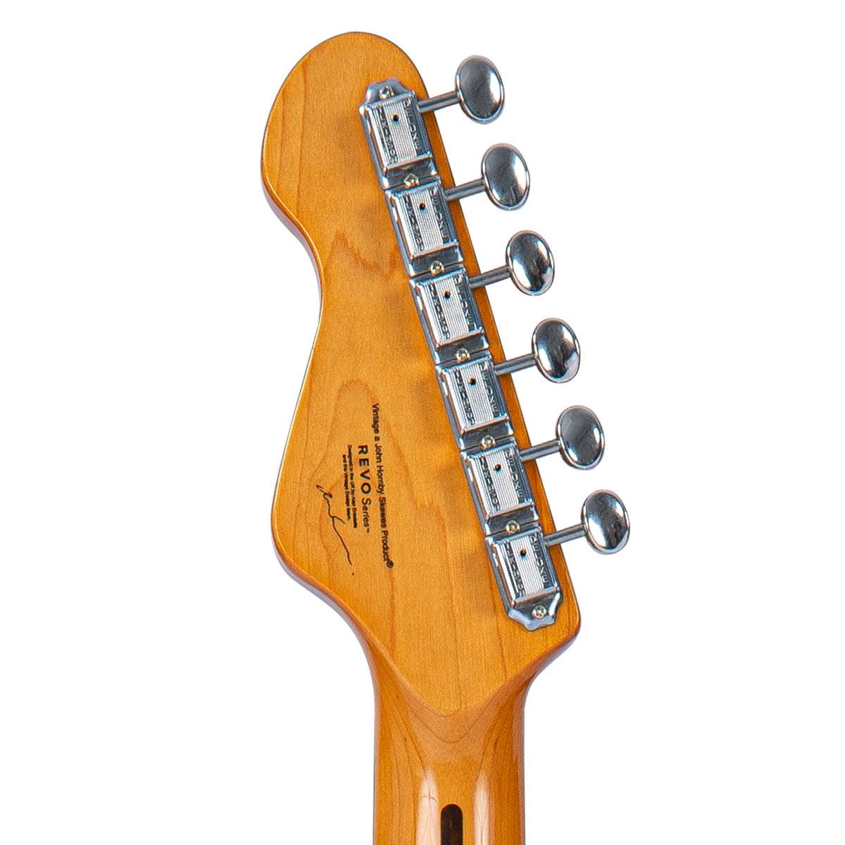 Vintage REVO Series 'Colt SS Twin' Electric Guitar ~ Vintage White, Electric Guitar for sale at Richards Guitars.