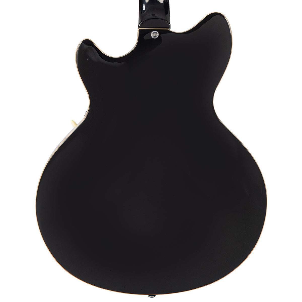 Chitarra semiacustica vintage REVO Series 'Custom Supreme Baritone VI' ~ Boulevard Black, Chitarra elettrica in vendita presso Richards Guitars.