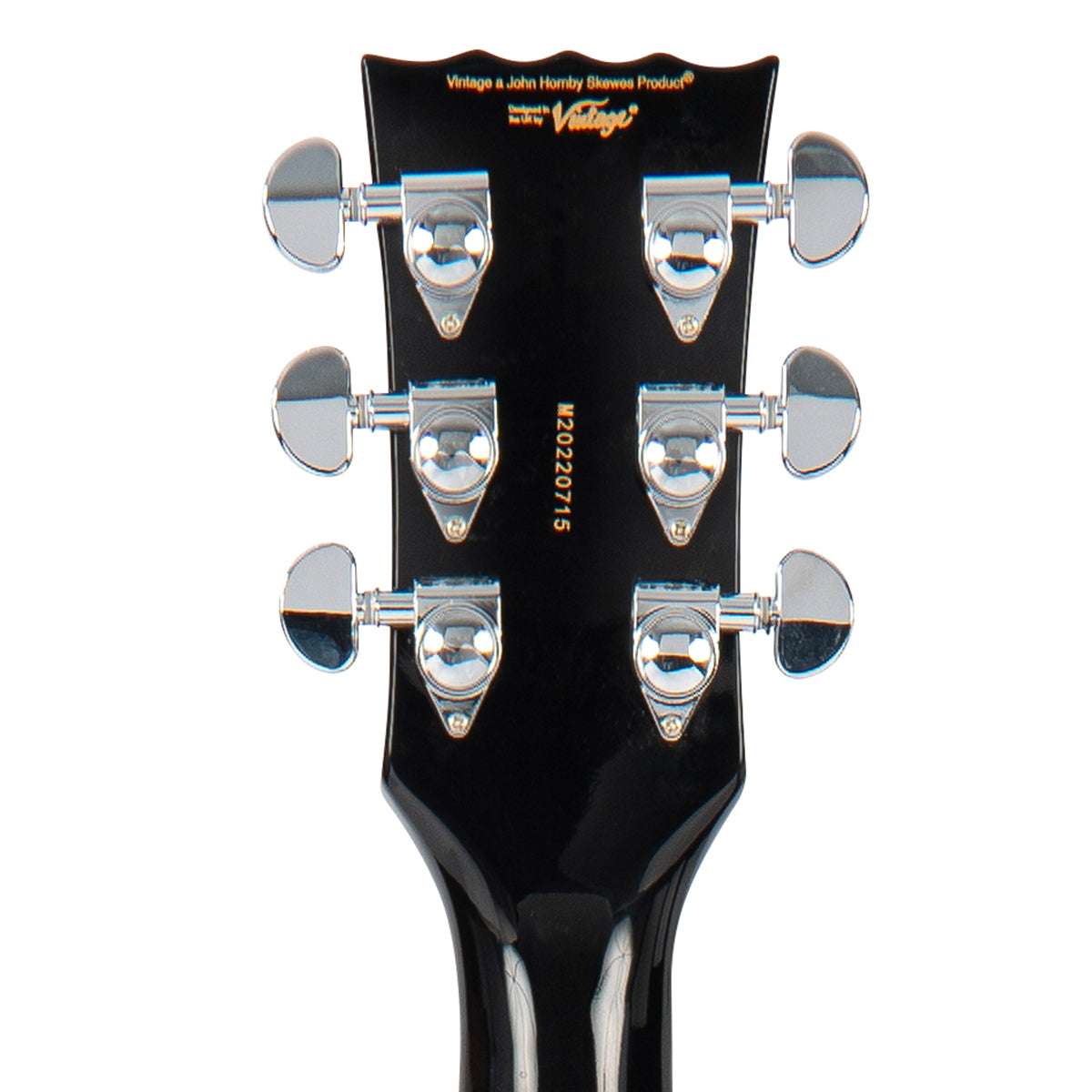 Chitarra semiacustica vintage REVO Series 'Custom Supreme Baritone VI' ~ Boulevard Black, Chitarra elettrica in vendita presso Richards Guitars.