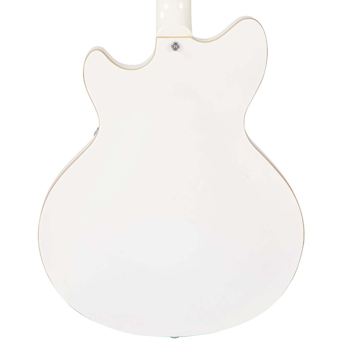 Chitarra semiacustica vintage REVO Series 'Custom Supreme' ~ Arctic White, in vendita presso Richards Guitars.