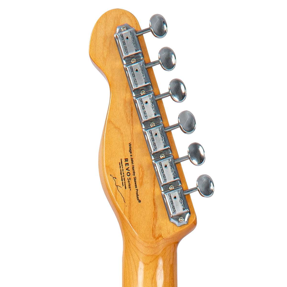 Vintage REVO Series 'Midline' Electric Guitar ~ Two-Tone Sunburst, Electric Guitar for sale at Richards Guitars.