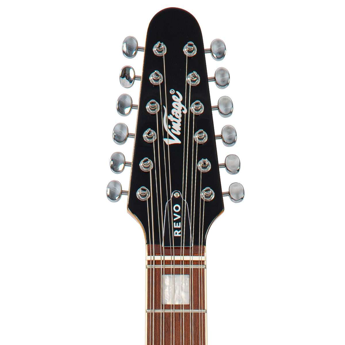 Chitarra elettrica vintage REVO Series 'Surfmaster Thinline 12' ~ RevoGlo, in vendita presso Richards Guitars.