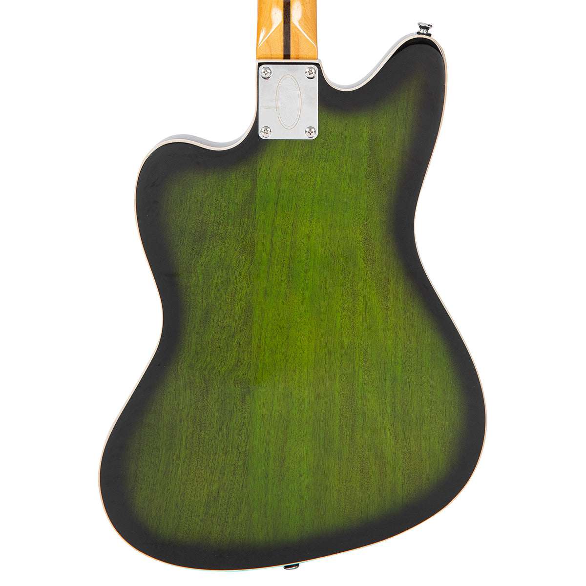 Chitarra elettrica vintage REVO Series VRS652GB Surfmaster Thinline' Twin ~ Greenburst, in vendita presso Richards Guitars.