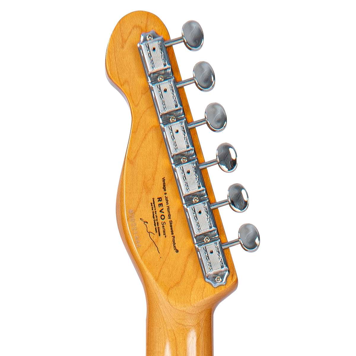 Vintage REVO Series Trio Electric Guitar ~ Arctic White, Electric Guitar for sale at Richards Guitars.