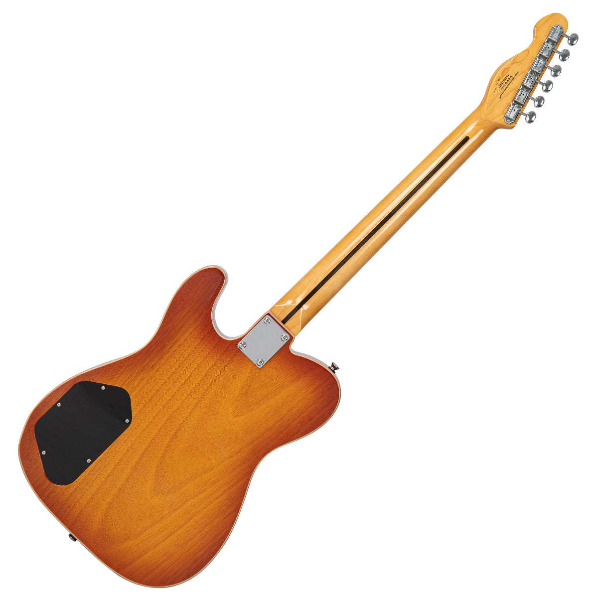 Vintage REVO Series 'Trio' Electric Guitar ~ Honeyburst VRB523HB, Electric Guitar for sale at Richards Guitars.
