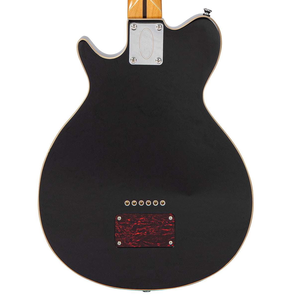 Vintage REVO Series 'Vision' Electric Guitar ~ Boulevard Black, Electric Guitar for sale at Richards Guitars.