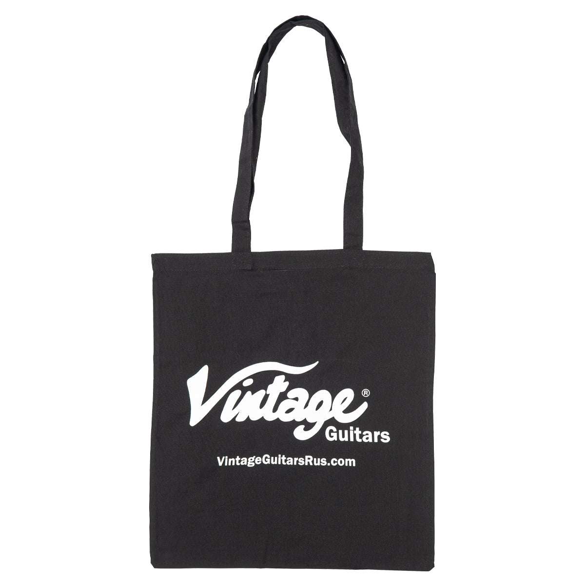 Vintage Tote Bag ~ Black, Merch for sale at Richards Guitars.