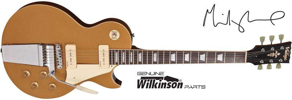 Vintage V100MU Electric Guitar Midge Ure, Electric Guitar for sale at Richards Guitars.
