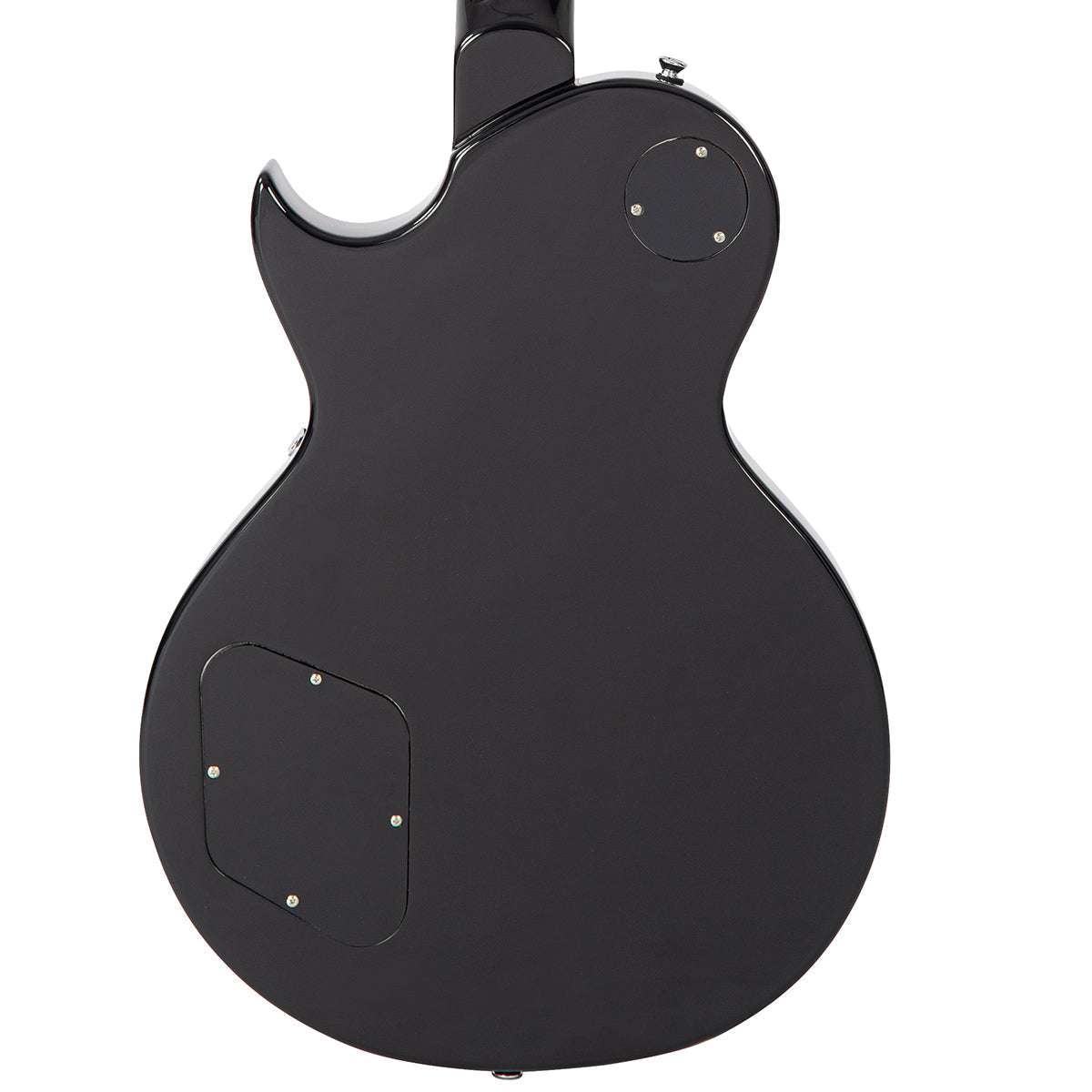 Vintage V100PBK ReIssued Electric Guitar ~ Boulevard Black, Electric Guitar for sale at Richards Guitars.