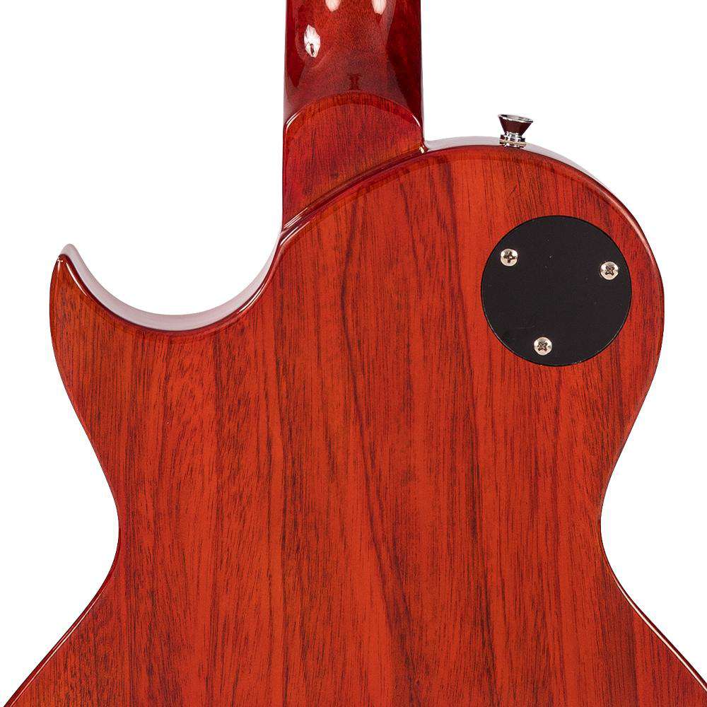 Vintage V100THB ReIssued Electric Guitar ~ Flamed Thru Honeyburst, Electric Guitar for sale at Richards Guitars.