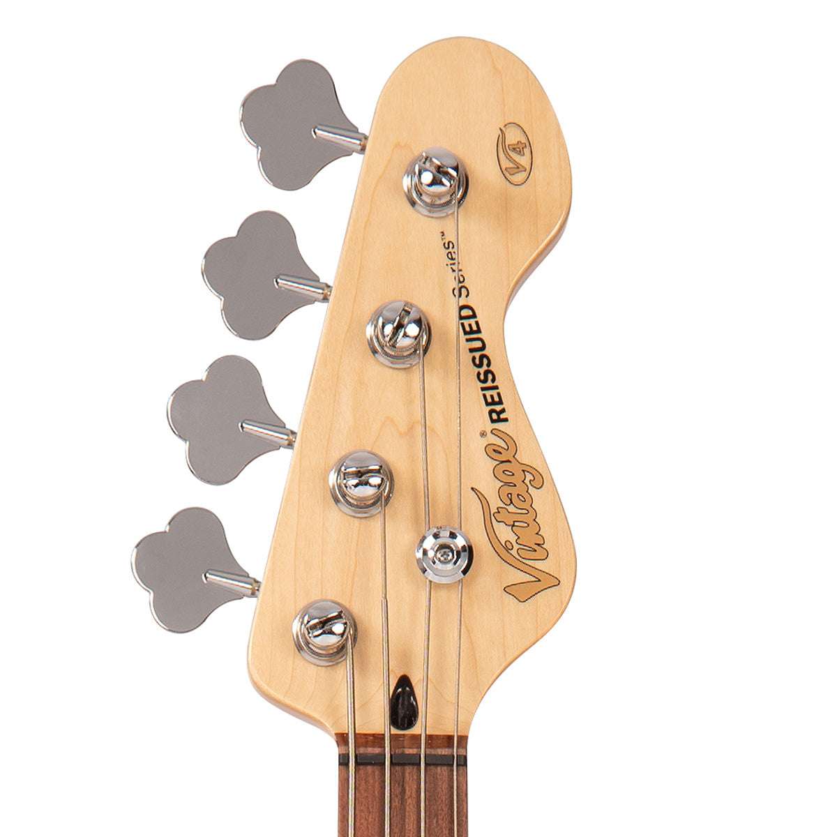 Vintage V42 ReIssued Bass Guitar ~ Vintage White, for sale at Richards Guitars.