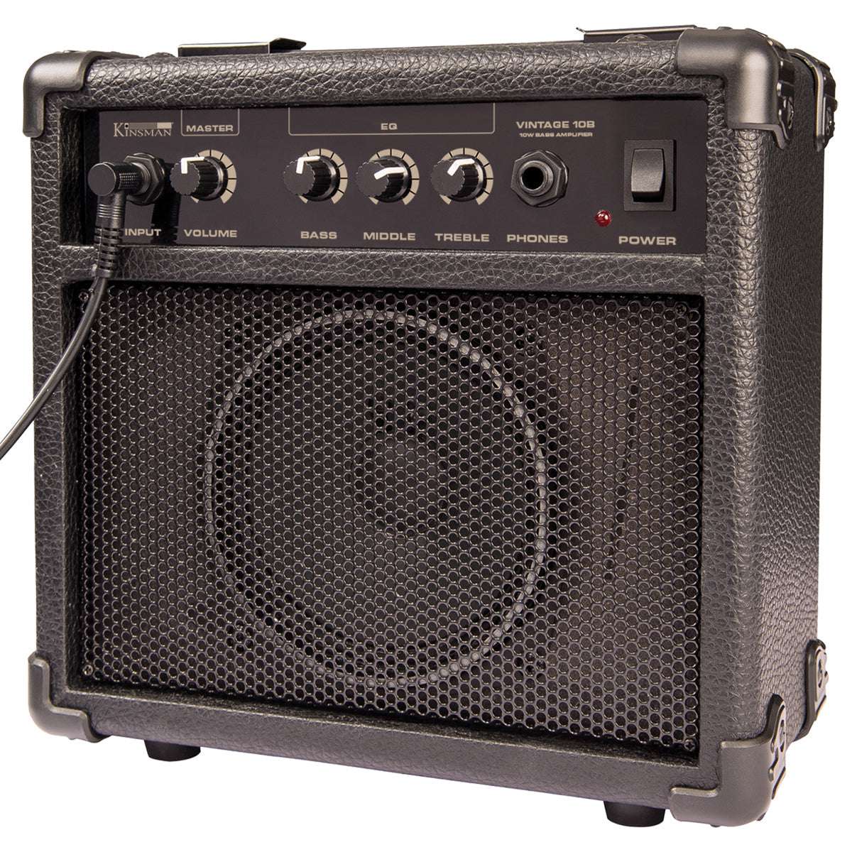 Vintage V495 Coaster Series 5-String Bass Guitar Pack ~ Boulevard Black, Bass Guitar Packs for sale at Richards Guitars.