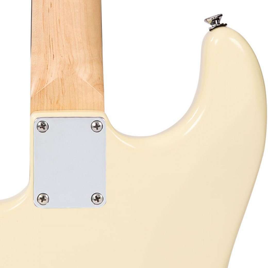 Vintage V6VW ReIssued Electric Guitar ~ Vintage White, Electric Guitar for sale at Richards Guitars.