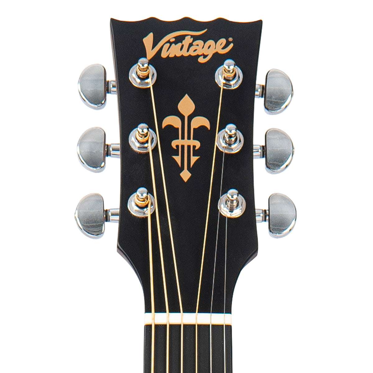 Chitarra elettroacustica vintage VE1800AQ Stage Series 'Parlour' ~ anticata, in vendita presso Richards Guitars.