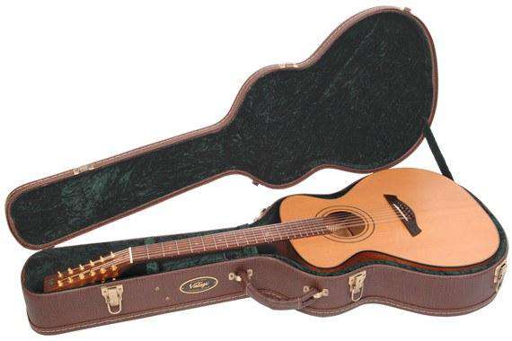 Vintage* VE2000DLX GORDON GILTRAP SIGNATURE DELUXE ELECTRO-ACOUSTIC GUITAR ~ NATURAL SATIN, Chitarra elettroacustica in vendita presso Richards Guitars.