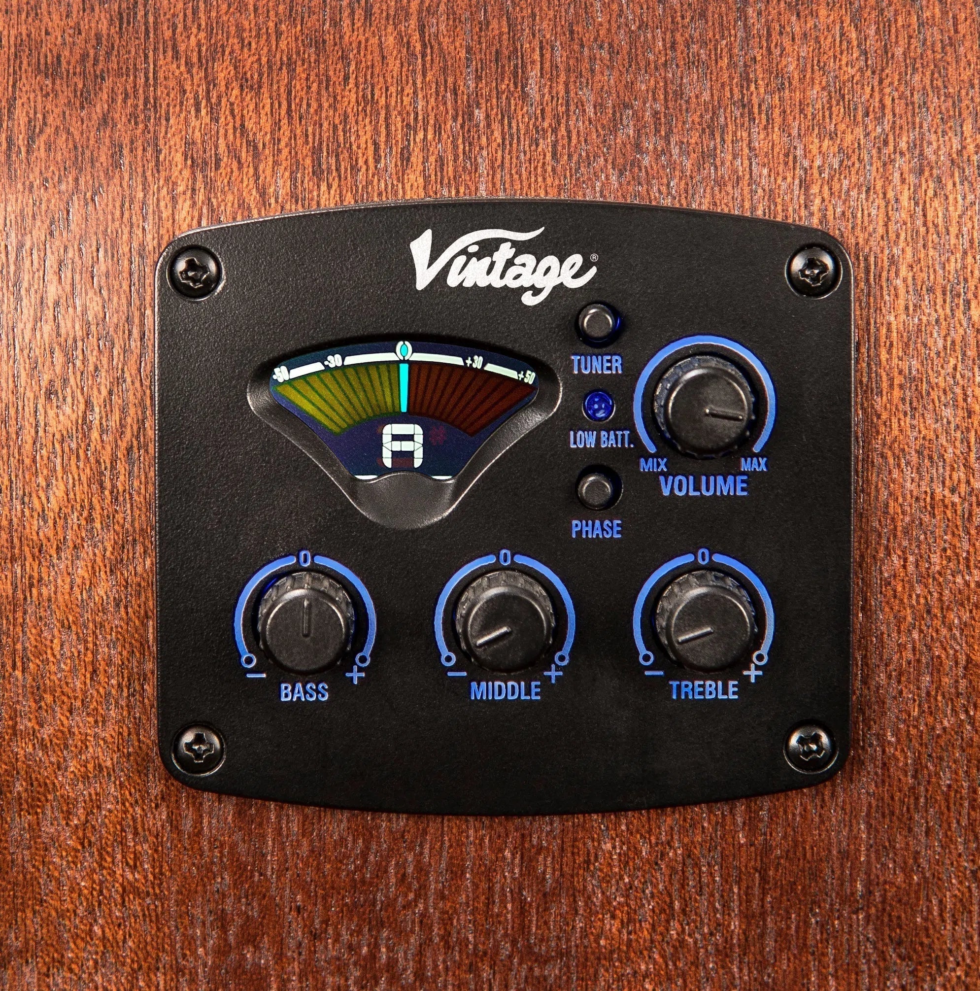 Chitarra elettroacustica vintage VE880WK Parlour ~ Whisky Sour, Chitarra elettroacustica in vendita presso Richards Guitars.
