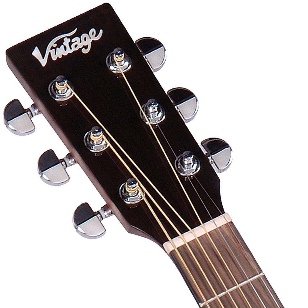 Vintage VGA990 Electro-Acoustic Sweetwater Guitar ~ Natural, Chitarra elettroacustica in vendita presso Richards Guitars.