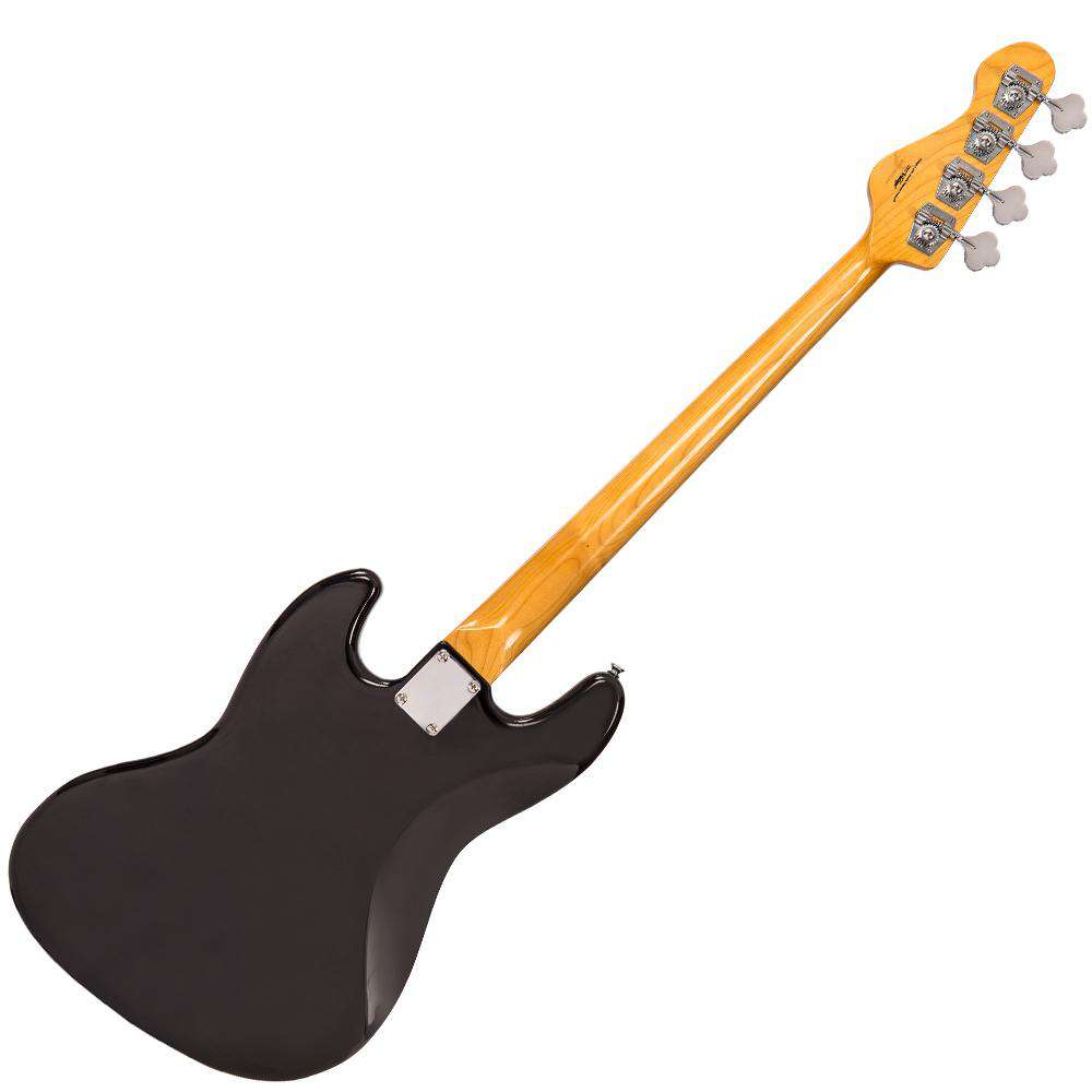 Vintage VJ74 ReIssued Bass ~ Boulevard Black, Bass Guitar for sale at Richards Guitars.