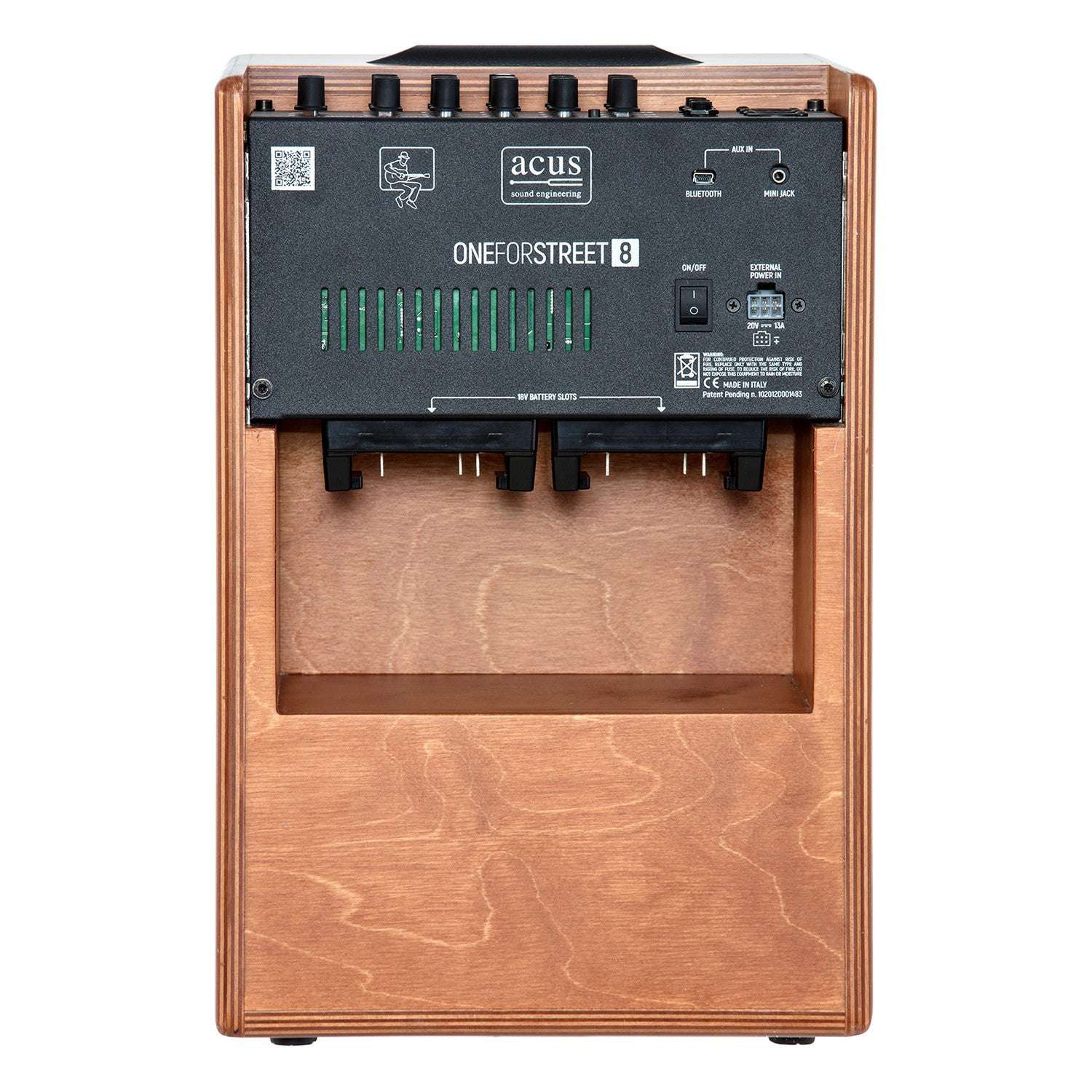 Acus ONEFORSTREET 8 Electro Acoustic Guitar Amp (Mains & Battery Powered) - Richards Guitars Of Stratford Upon Avon