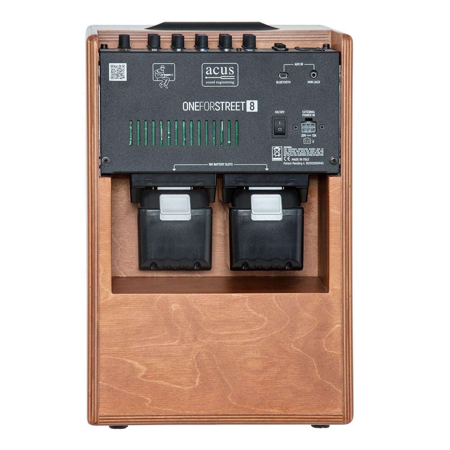 Acus ONEFORSTREET 8 Electro Acoustic Guitar Amp (Mains & Battery Powered) - Richards Guitars Of Stratford Upon Avon
