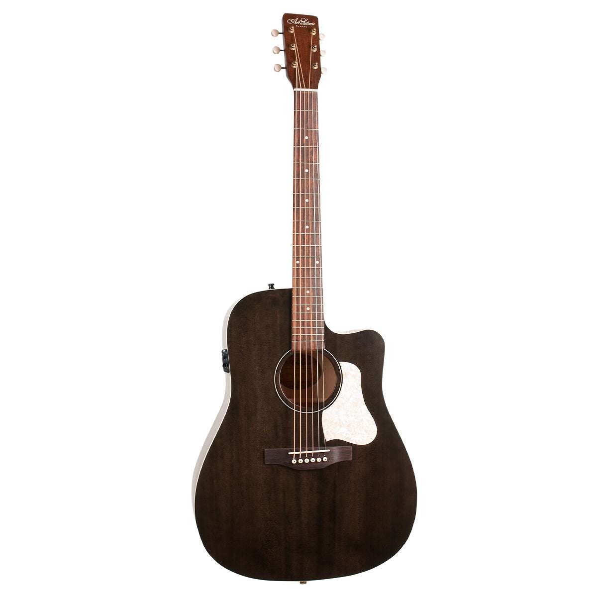 Art & Lutherie Americana Electro - Acoustic Guitar ~ Faded Black ~ PreSys II - Richards Guitars Of Stratford Upon Avon