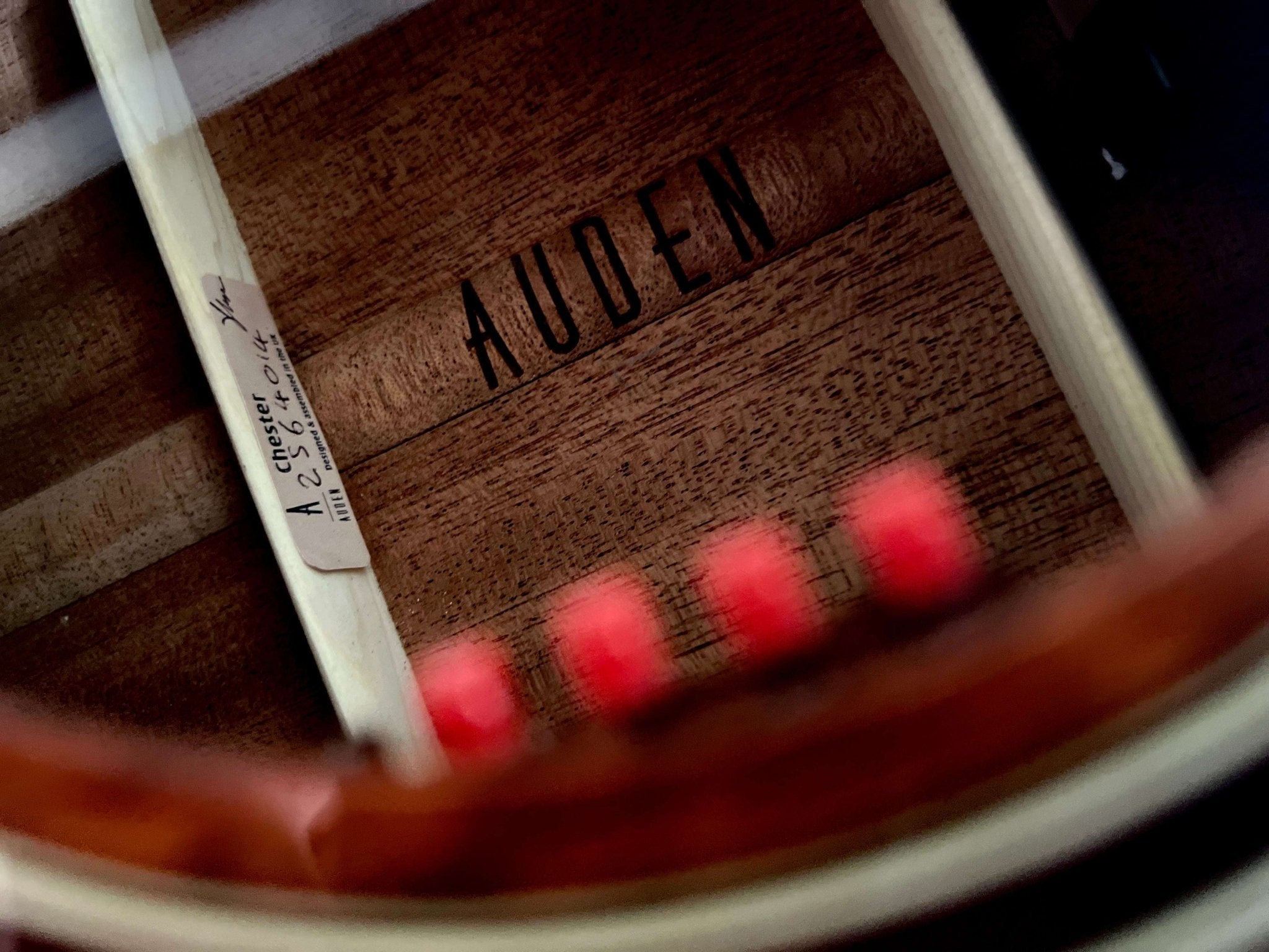AUDEN MAHOGANY SERIES – CHESTER FULL BODY MAHOGANY TOP - 45MM NUT - Richards Guitars Of Stratford Upon Avon