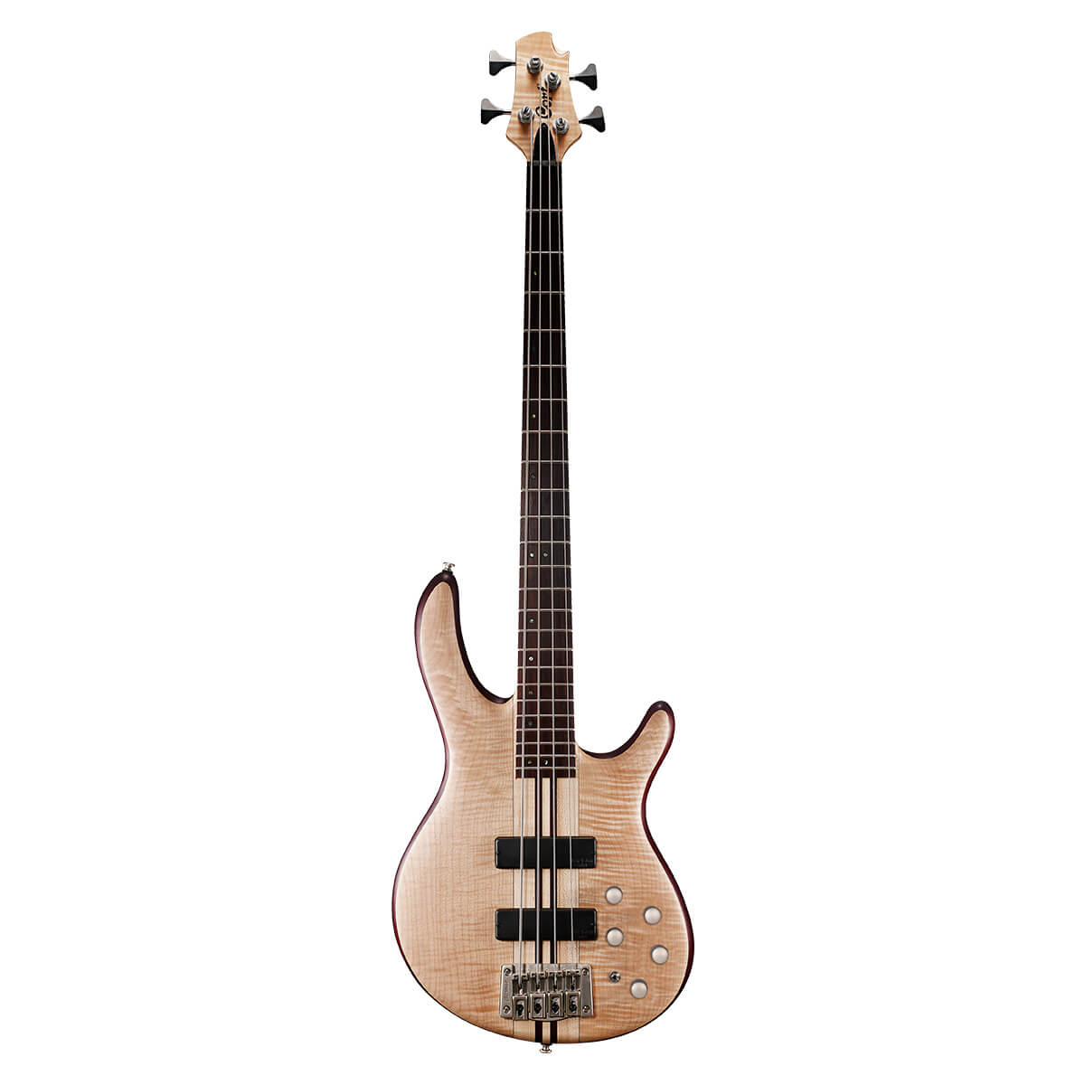 Cort A4 Plus FMM, Open Pore Naturalural Bass Guitar - Richards Guitars Of Stratford Upon Avon