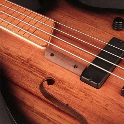 Cort Artisan B4 FL MHPZ Open Pore Trans Black Burst - Richards Guitars Of Stratford Upon Avon