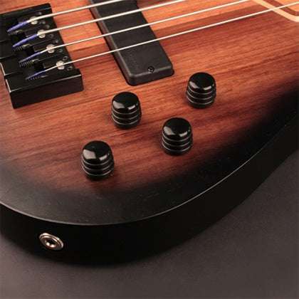 Cort Artisan B4 FL MHPZ Open Pore Trans Black Burst - Richards Guitars Of Stratford Upon Avon