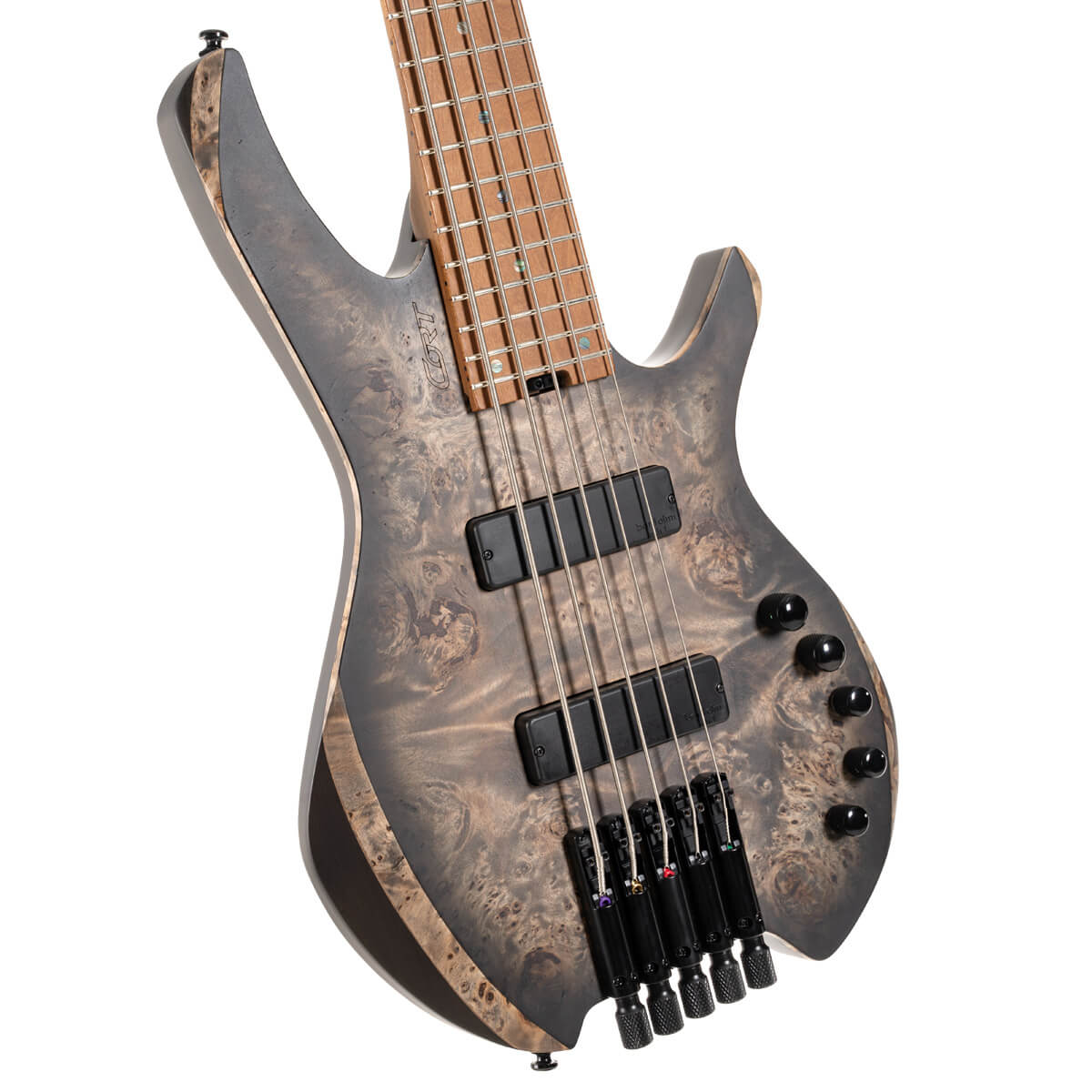 Cort Artisan Space 5 Star Dust Black w/bag Bass Guitar - Richards Guitars Of Stratford Upon Avon