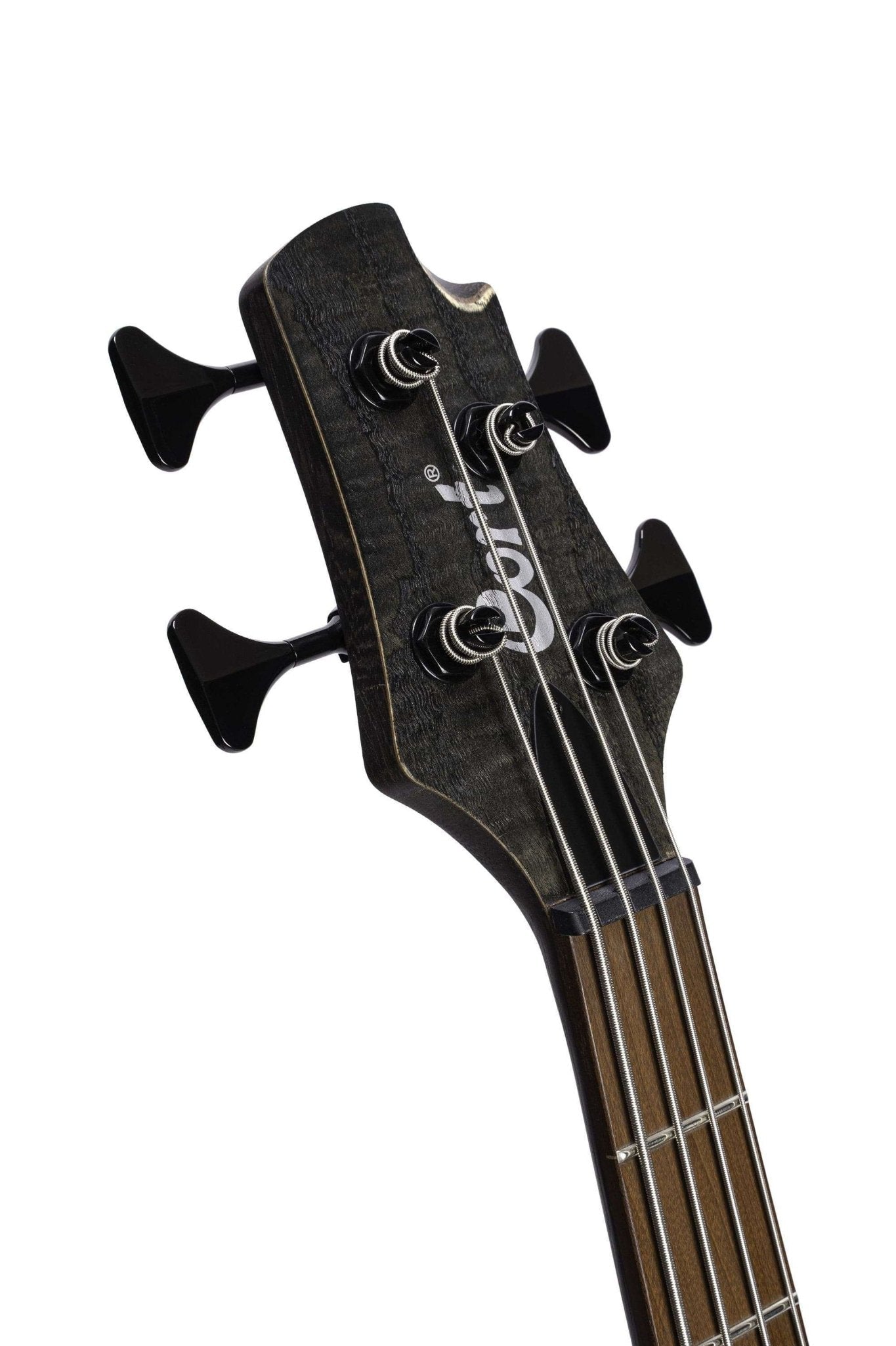 Cort B4 Element Open Pore Trans Black - Richards Guitars Of Stratford Upon Avon