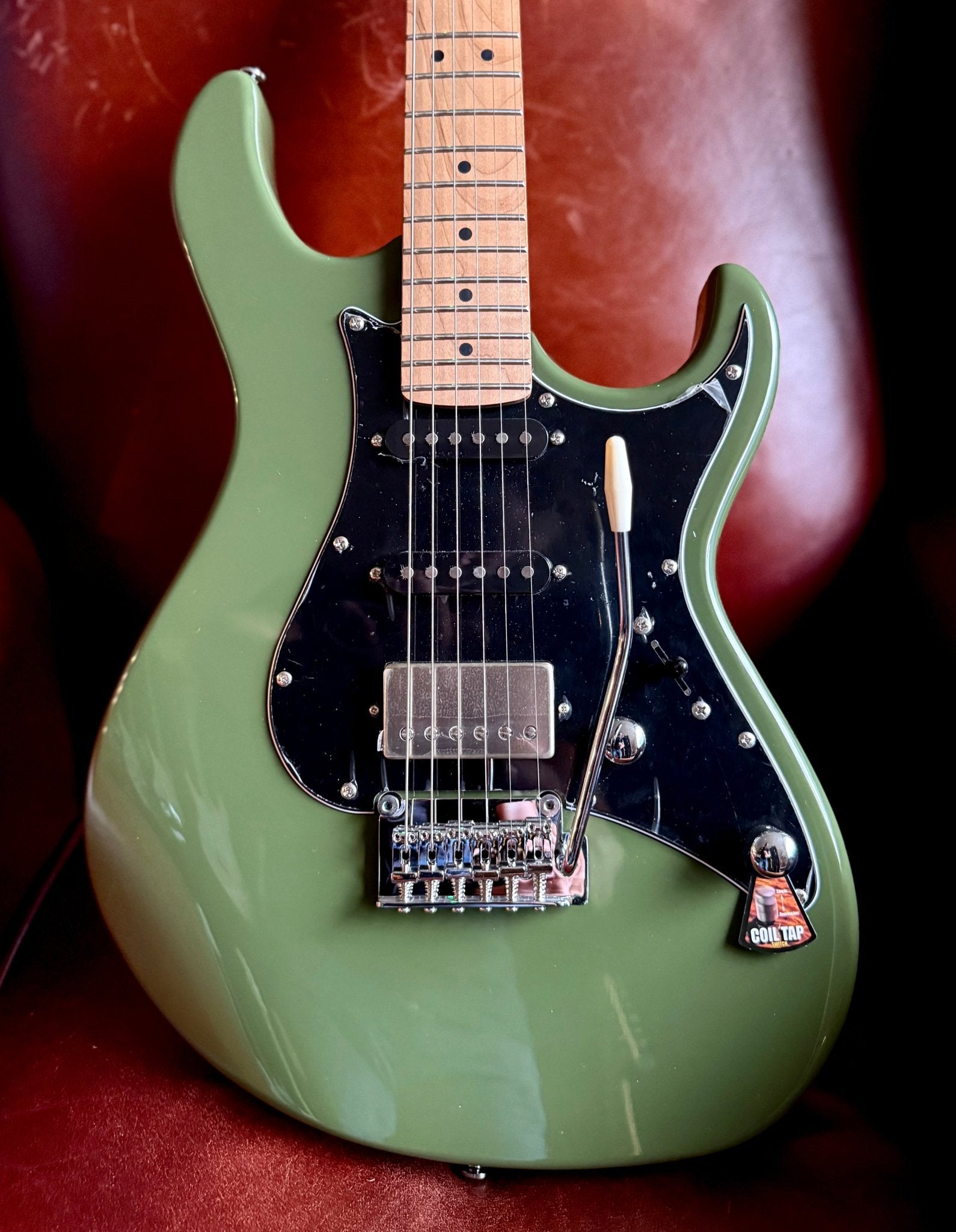 Cort G250 SE Olive Dark Green - Richards Guitars Of Stratford Upon Avon