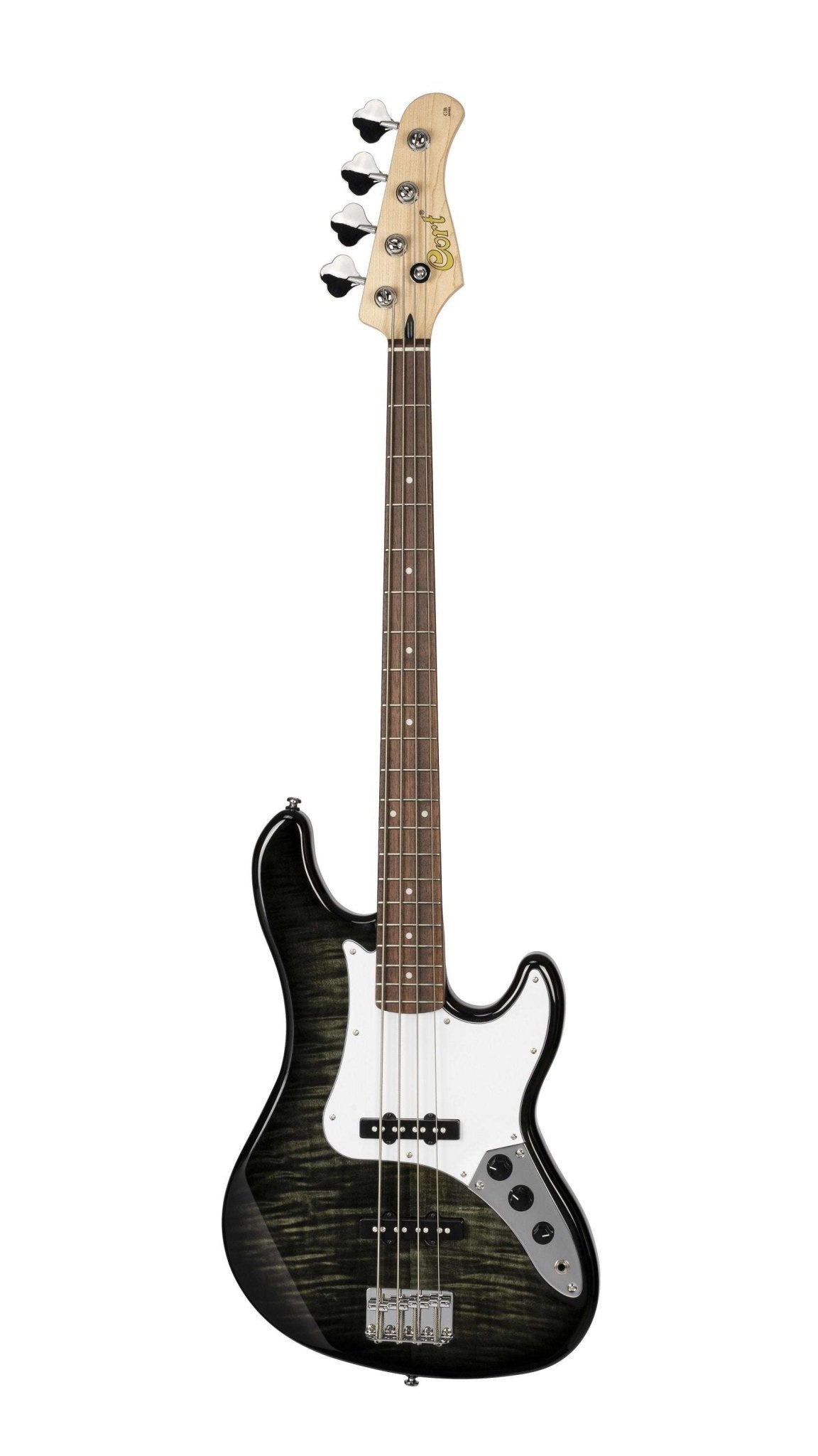 Cort GB24JJ Trans Black - Richards Guitars Of Stratford Upon Avon