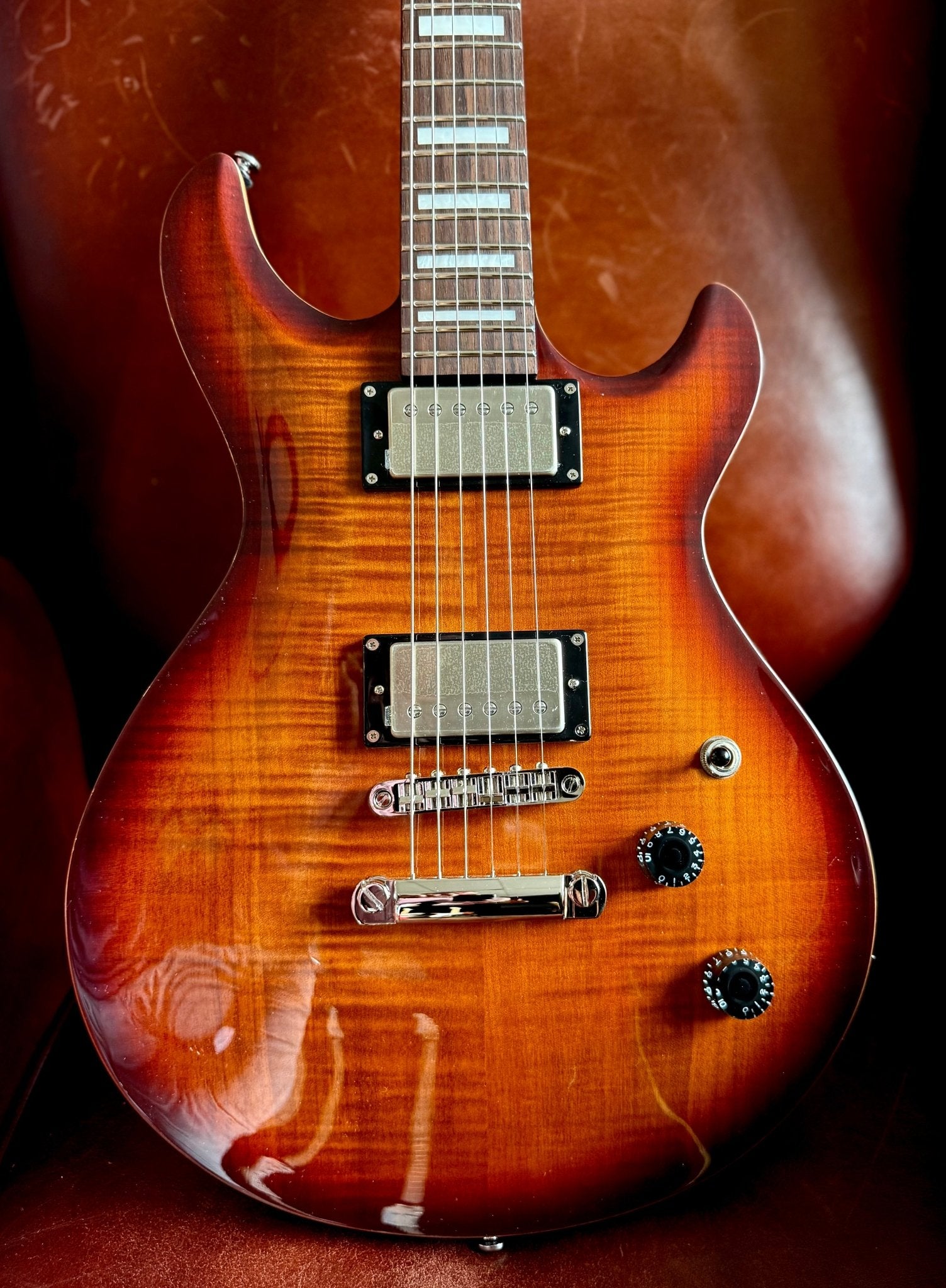 Cort M600TSB Tobacco Sunburst. Awesome Set Neck Electric Guitar For PRS Lovers. Top Recommendation - Richards Guitars Of Stratford Upon Avon