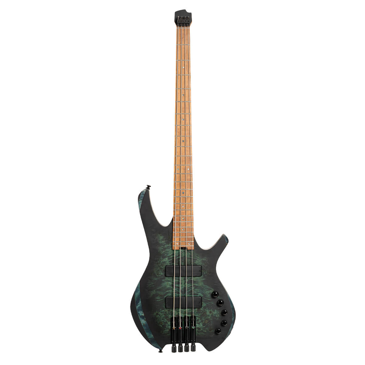 Cort Space 4 Star Dust Green w/bag Bass Guitar - Richards Guitars Of Stratford Upon Avon