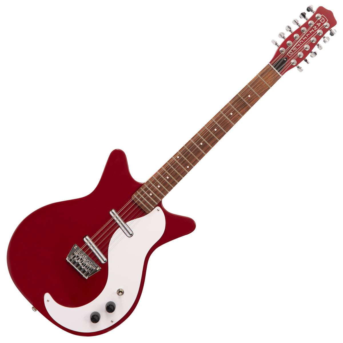 Danelectro '59 12 String Guitar ~ Red - Richards Guitars Of Stratford Upon Avon