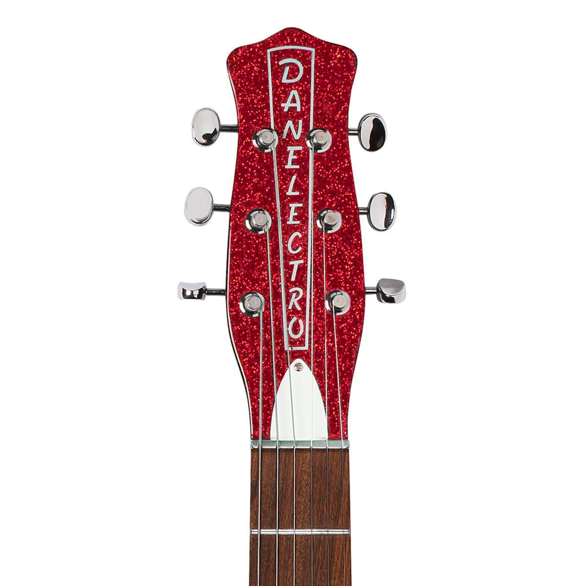 Danelectro '59M NOS Electric Guitar ~ Red Metal Flake - Richards Guitars Of Stratford Upon Avon