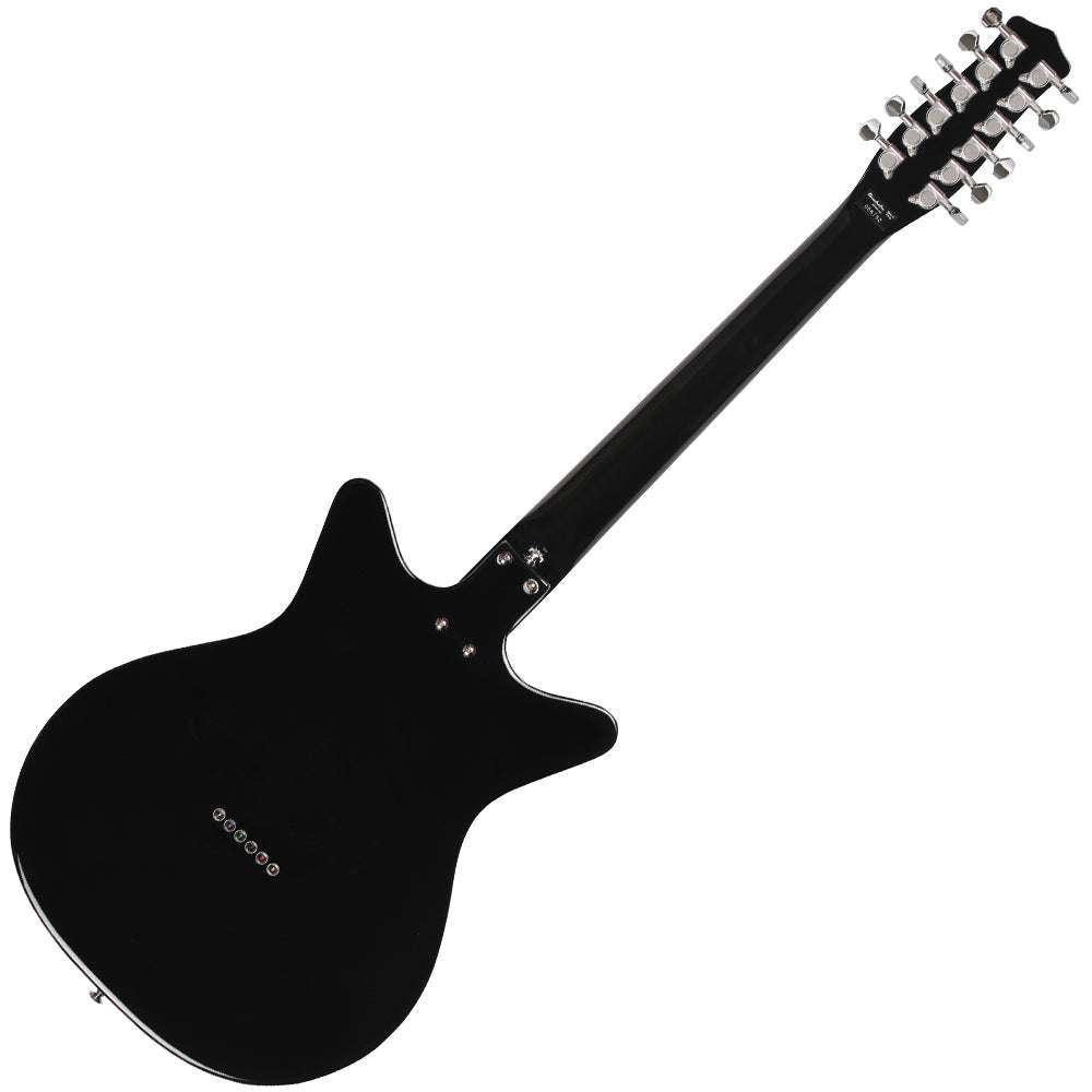 Danelectro '59X 12 String Guitar ~ Gloss Black - Richards Guitars Of Stratford Upon Avon