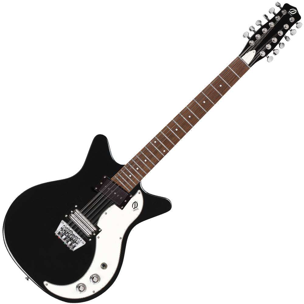 Danelectro '59X 12 String Guitar ~ Gloss Black - Richards Guitars Of Stratford Upon Avon