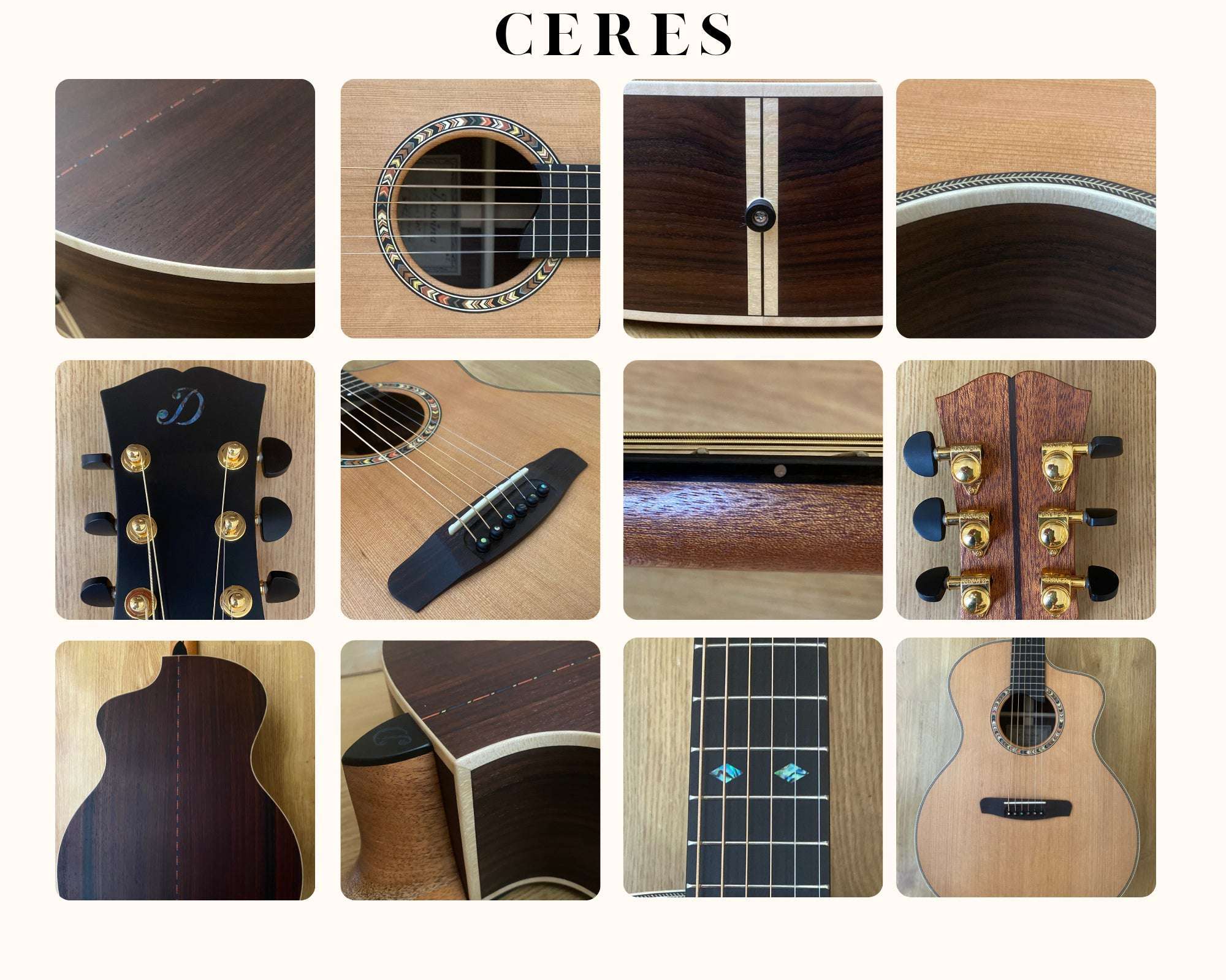 Dowina Rosewood (Ceres) HC Hybrid Nylon String Cutaway - Richards Guitars Of Stratford Upon Avon
