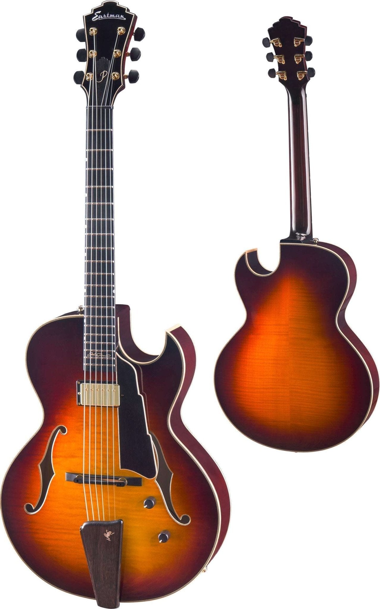 Eastman AR480ce John Pisano 30th Anniversary (Price inc. Custom Pro Setup Package) - Richards Guitars Of Stratford Upon Avon