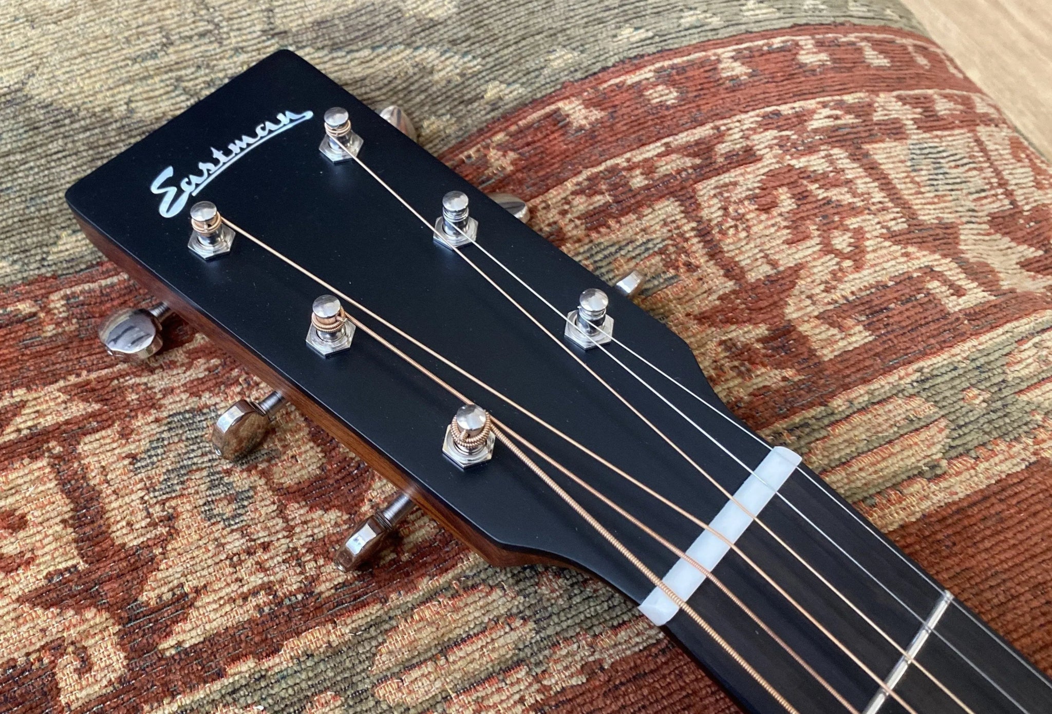 Eastman E1 OM Inc Premium Eastman Gigbag (Price inc. Custom Pro Setup Package) - Richards Guitars Of Stratford Upon Avon