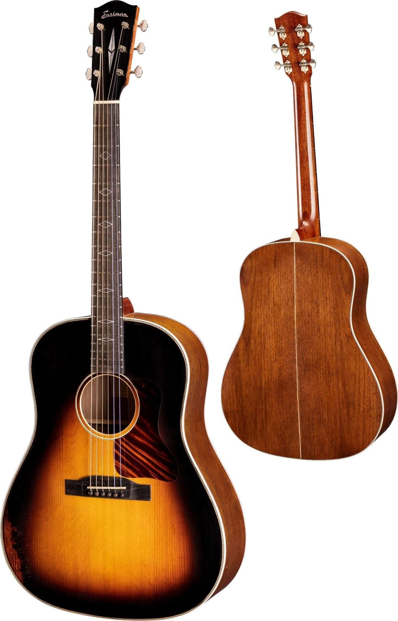 Eastman E22SS/V - SB Acoustic Guitar (Price inc. Custom Pro Setup Package) - Richards Guitars Of Stratford Upon Avon