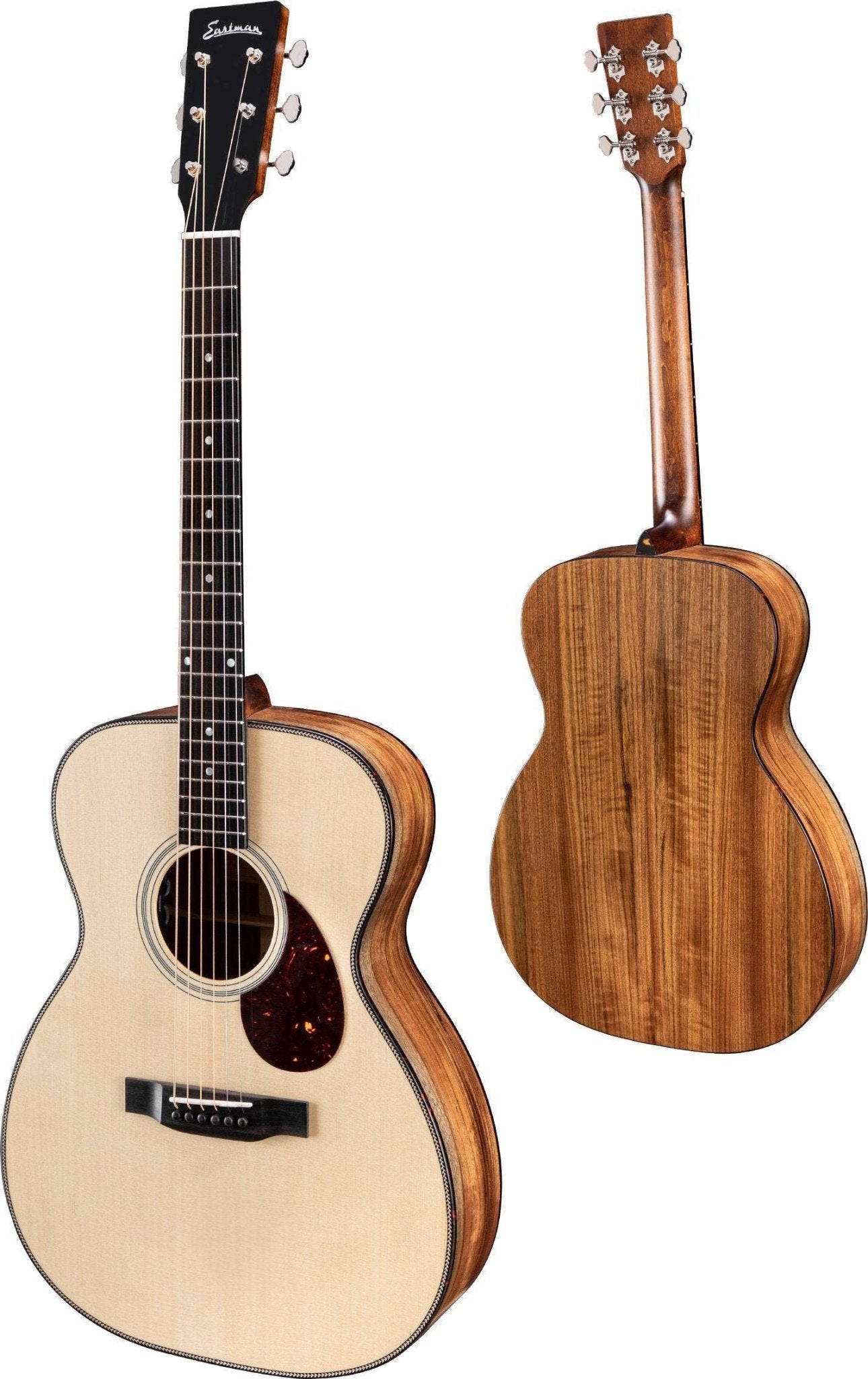 Eastman E3OMEl Natural LEFT HANDED (Price inc. Custom Pro Setup Package) - Richards Guitars Of Stratford Upon Avon