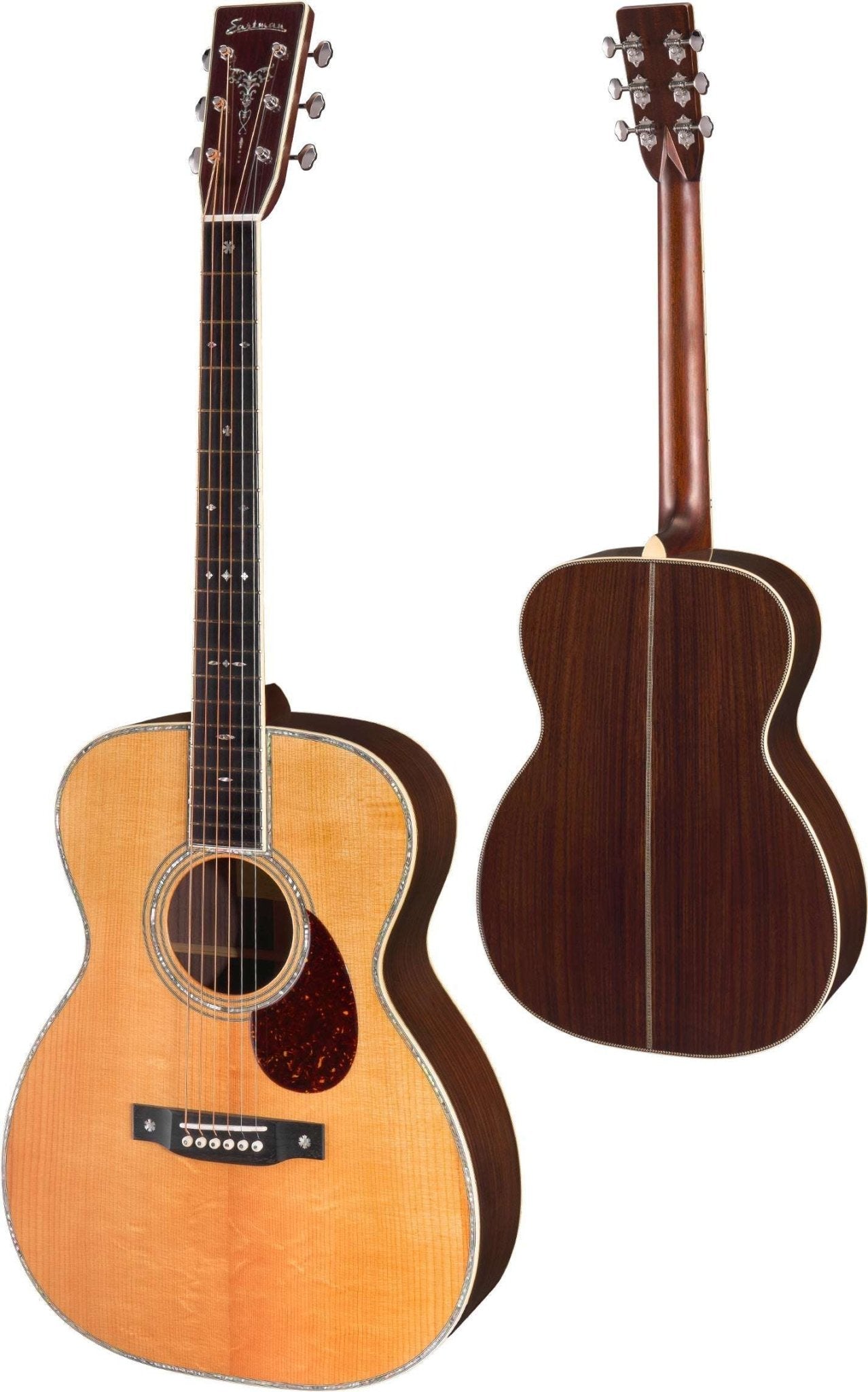 Eastman E40OM - TC (Price inc. Custom Pro Setup Package) - Richards Guitars Of Stratford Upon Avon