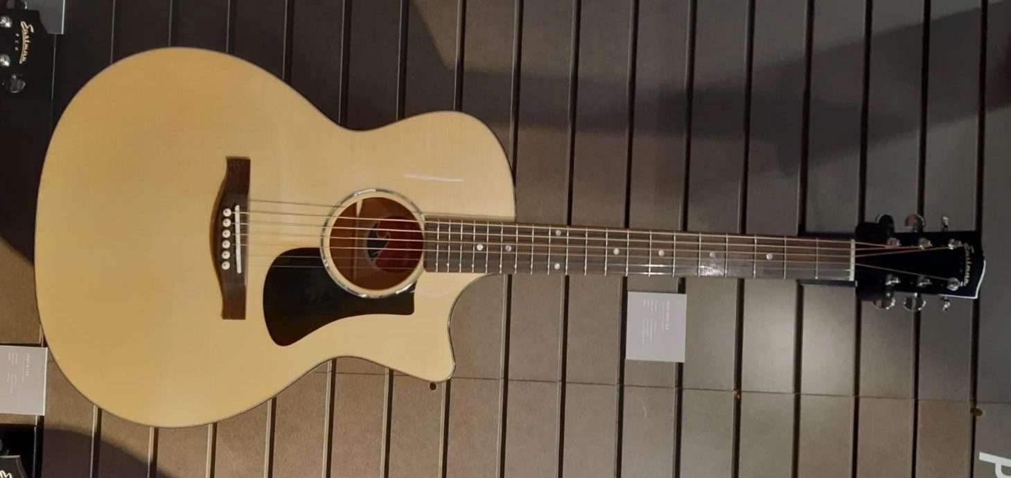 Eastman PCH3 GACE NATURAL Electro Acoustic With Flame Maple Back & Sides (Price inc. Custom Pro Setup Package) - Richards Guitars Of Stratford Upon Avon