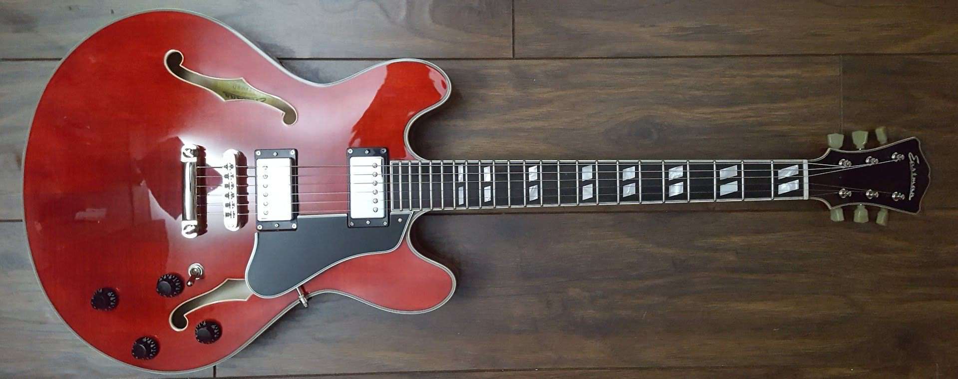 Eastman T486 Red (Price inc. Custom Pro Setup Package) - Richards Guitars Of Stratford Upon Avon