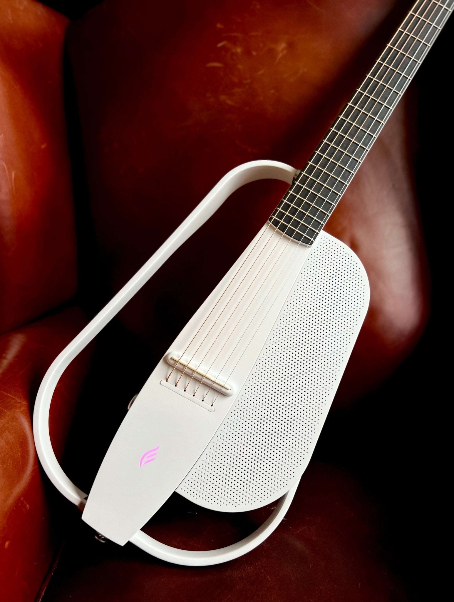 Enya NEXG2 White Guitar and Looper Pedal & Mic Package - Richards Guitars Of Stratford Upon Avon