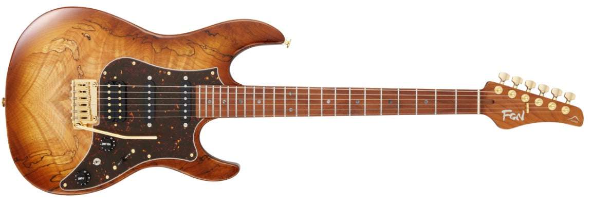FGN Guitars Expert Odyssey HCB Hojicha Burst - Richards Guitars Of Stratford Upon Avon