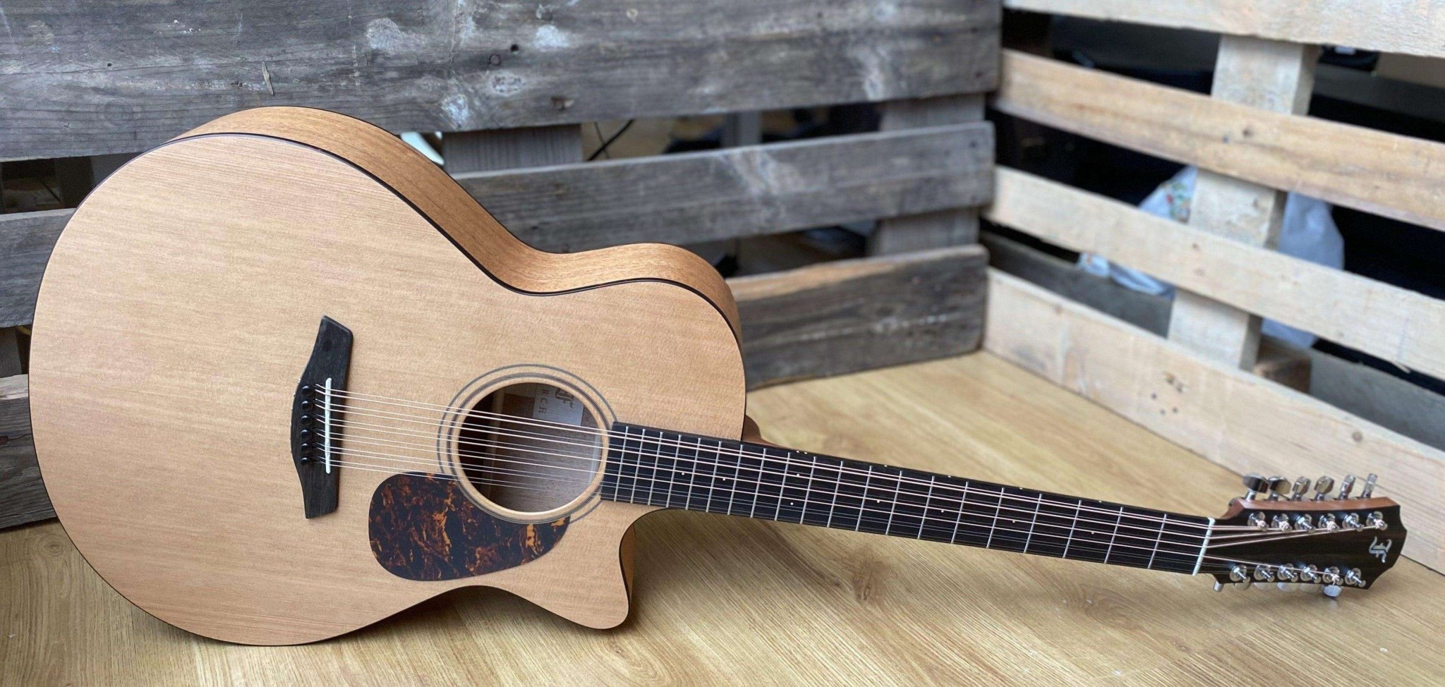 Furch Blue Deluxe Gc CM 12 String Acoustic guitar (2025 CNR Active Upgrade Model) - Richards Guitars Of Stratford Upon Avon